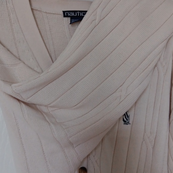 Men's Large ,Gently Worn, Nautica ,Golf or  Tennis Sweater. - Picture 10 of 15